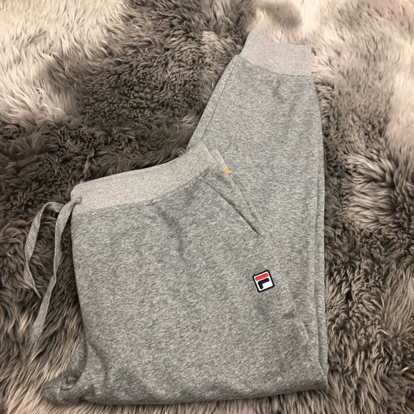 Fila Pants - Fila French Terry Joggers: Grey (PM2042)